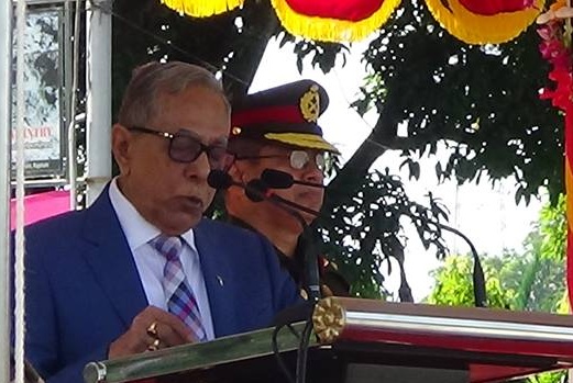 জঙ্গিবাদ এখন বিশ্বশান্তির জন্য হুমকি।।রাষ্ট্রপতি আব্দুল হামিদ   